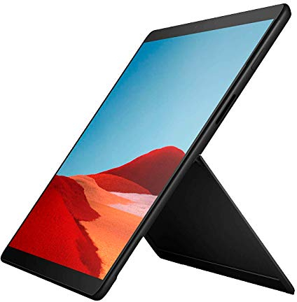 Microsoft Surface Pro X Ordinateur Portable (Windows 10, écran tactile 13, processeur Microsoft SQ1, 8 Go RAM, 256 Go SSD, 4G+, Noir) PC Hybride, ultrafin et toujours connecté