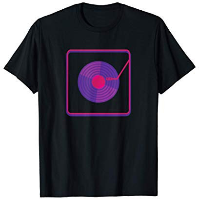 Disco Vinilo Tocadiscos Música DJ Regalos Camiseta