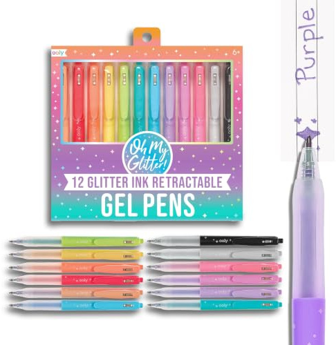 Oh My Glitter! Gelschreiber, 12 Stück