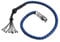 Fouet de motard de 106,7 cm pour moto, accessoire de guidon pour moto, fouet en cuir véritable pour moto