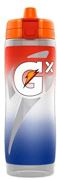 Gatorade Gx Hydration System, bouteilles souples antidérapantes Gx Drapeau délavé