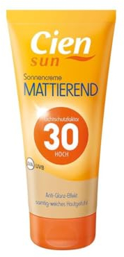 Cien Sun Mattierende Sonnencreme LSF 30 Vegan 50 ml