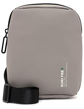 SURI FREY Umhängetasche SFY SURI Green Label Jenny 19050 Damen Handtaschen Uni taupe 900