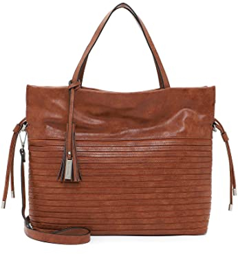 Tamaris Shopper Liane 32214 Damen Handtaschen Mustermix cognac 700
