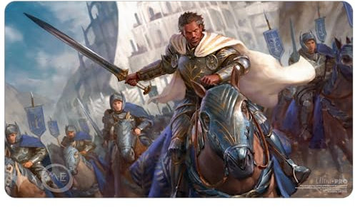 Ultra Pro UP - The Lord of The Rings Tales of Middle-Earth Playmat 1 - Featuring Aragorn for MTG