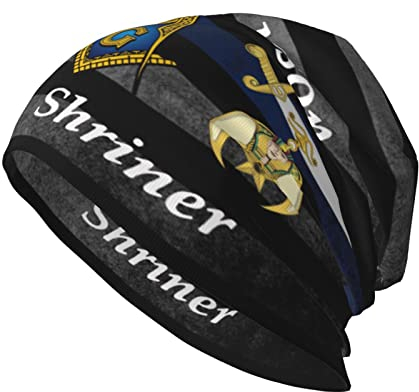 942 Beanie Mütze Freimaurer Shriner Split Nachtmütze Warm Laufmütze Komfortabel Chemo Kopfbedeckung, Für Snowboarden, Herbst, Motorradfahren