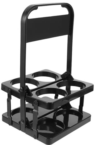 Ciieeo Porta Bottiglie Pieghevole Per Bevande Portatile Portabicchieri Compatto Cestino Portatile Per Consegna a Domicilio e Uso in Casa