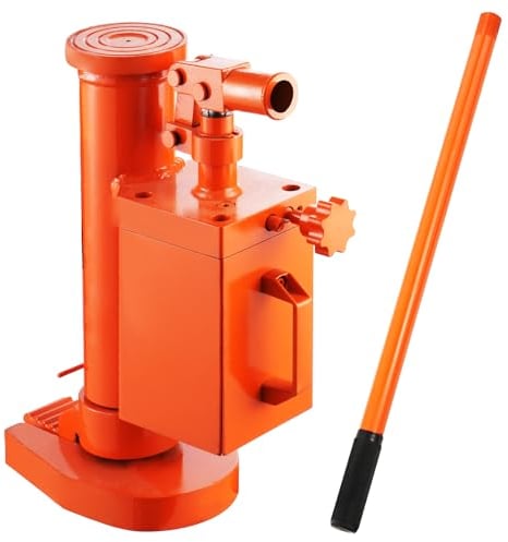 VEVOR Hydraulic Jack 305 x 140 x 370 mm Claw Jack 360° Swivel Lifter 5 Tons Lifting Capacity 10 Tons Tip Height 25-300 mm for Machinery, Industry
