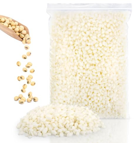 Cera para velas en Vaso, Cera para Velas Caseras, Candle Wax, Cera para Hacer Velas, para Fabricar Velas(2lb)