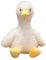 champracer Plüsch Enten, Kuscheltier Enten, Kuscheltier Spielzeug Wurfkissen, Kawaii Enten Stofftier,zum Spielen und Kuscheln, Geschenk für Kinder Mädchen (35 cm,Weiß)