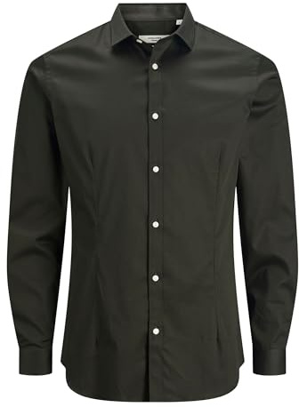 JACK & JONES Jprblaparma Shirt L/S Noos Verde verde rosin M