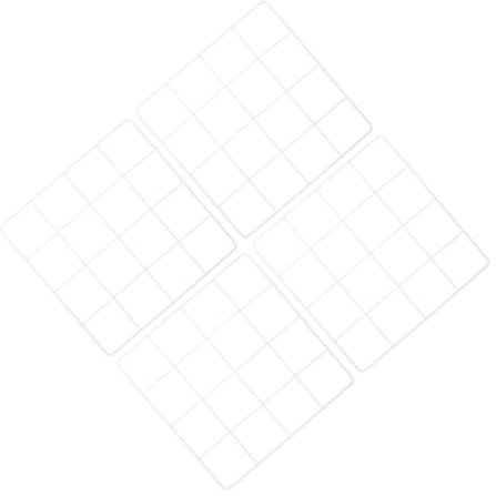 HOLIDYOYO 4piezas Panel De Rejilla De Alambre Metálico Para Decoración De Pared Organizador De Fotos Colgantes Para Dormitorios Y Salones Decoración Romántica Con Accesorios