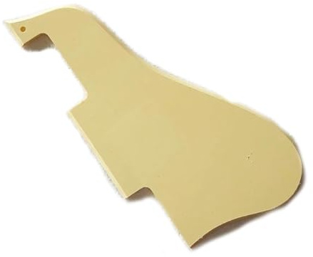 Pickguard Scratch Plate Kratzfestes Schlagbrett für Gitarre – für ES 335 1-lagiges Buff-Gitarrenzubehör