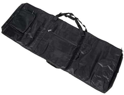 HYTROVE Borsa Per Tastiera Elettronica Oxford Imbottita Custodia Per Pianoforte Tasche Extra Cerniera e Cinghie Regolabili