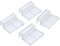 XMHF - Soporte para Tapa de Cristal para Acuario, 6 mm, 8 mm, 10 mm, 12 mm, 4 Unidades