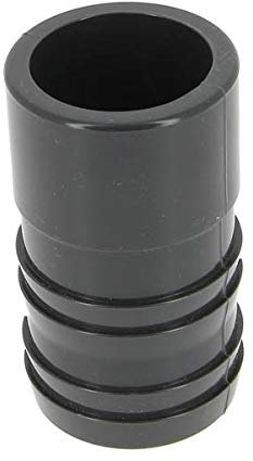 Embout PVC pression à coller mâle Ø50 cannelé Ø50