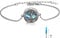 YAFEINI Tree of Life Urn Bracelet for Ashes 925 Sterling Silver Abalone Shell Tree of Life Cremation Keepsake Pendant Locket Bracelet for Women