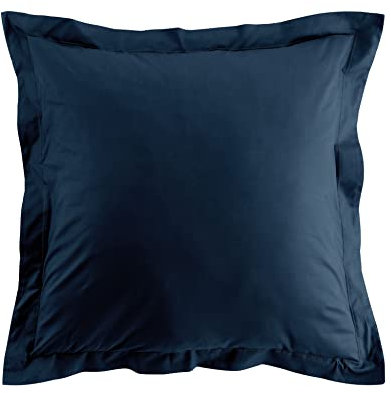 douceur d'intérieur, Kissenbezug (63 x 63 cm), Biolina, Nachtblau, 100% Bio-Baumwolle