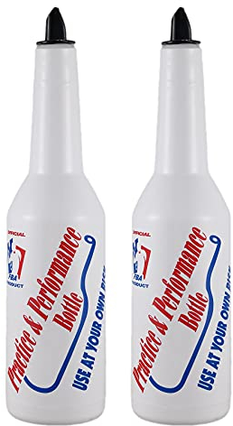 2 x Flair Bartender Bartending Practical Bar Pub Wine Bottle Shaker – White