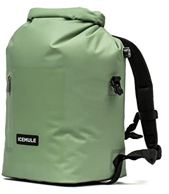 IceMule R-Jaunt Rucksack-Kühler – umweltfreundlich, hergestellt aus recyceltem Material, 100% wasserdicht, 24+ Stunden Kühlung, passend für 22 Dosen