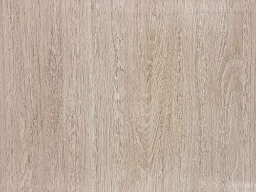 DecoMeister Papel Adhesivo Efecto Madera Roble Calizo Lámina Autoadhesiva Para Muebles Vinilo Decorativo Para Forrar Pegatina Para Cocina Mesa Encimera Pared Armario En Rollo 90 x 50 cm