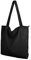 Cord Tasche Damen Umhängetasche Tote Bag Kord Damen Shopper Handtasche mit Reißverschluss Schultertaschen Henkeltasche Große Kapazität für Arbeit Büro Reisen Einkauf Schule Alltag Schwarz