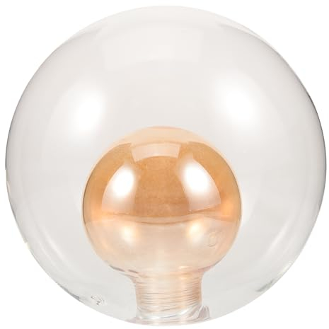 UPKOCH Abat-jour Verre Sphérique Lampe Suspension Décorative Élégante Pour Salon Et Salle à Manger