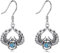 ONEFINITY Skarabäus Ohrringe 925 Sterling Silber Skarabäus Käfer Ohrringe Ägyptische Schmuck Geschenke für Damen