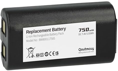 750 mAh Replacement Battery for Dymo LabelManager 260 Printer Copier Scanner Label Printer
