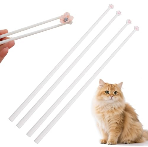 Ymapinc Lot de 2 paires de baguettes en polypropylène pour la cuisine chinoise japonaise pour adultes et enfants (25 cm)