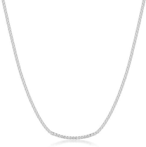 Brosway Collana Donna Girocollo in Acciaio | Collana Girocollo Con Cubic Zirconia | Collezione Desideri - BEIN022