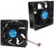 Create idea 2pcs Ventilateur de Refroidissement DC moteur 2Pin roulement boule 12V 0.6A avec CE pour PC, 120x120x38mm