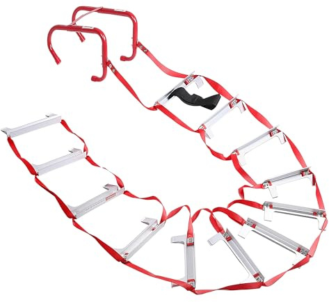 Emergency Fire Escape Ladder 2 Story,15 Ft
