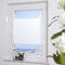 ourdeco® Plissee Easy / 110 x 130 cm weiß/lichtdurchlässig/Klemmen=Montage ohne Bohren=Smartfix=Klemmfix-Plissee=Easy-to-fix