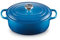 Le Creuset Horno holandés ovalado de hierro fundido esmaltado, 2.75 cuartos de galón, Marsella
