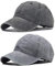 Vintage Unisex Baseball Hüte für Frauen und Männer - Papa Hut für den Täglichen Gebrauch - Schwarz - Einheitsgröße
