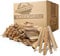 Woodlogger 25 KG Anzündholz I trockenes Anfeuerholz I Premium Anmachholz I ofenfertiges Brennholz I Holz für Kaminofen, Lagerfeuer, Feuerschalen, Ofen I sauberes Grillholz I hochwertige Kaminanzünder