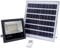 ELEDCO Lampe Solaire 80W Led, Panneau Solaire, Batterie, Télécommande, Projecteur Solaire Autonomie 8-15 Heures, IP66