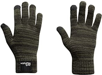 Jack Wolfskin SPIRIT KNIT GLOVE Y thyme green S/M