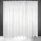 Eurofirany Gardine Vorhang Voile Glatt Transparent Kräuselband 1 STK. Durchsichtig Hochwertig Schlafzimmer Wohnzimmer Elegant Edel, 300x250cm
