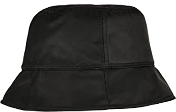 Flexfit Unisex 5003NH-Nylon Sherpa Bucket Hat, Black/Offwhite, one Size
