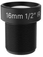 Axis 01812-001 M12 Lens, Schwarz, Bildstabilizer, 16 mm Durchmesser