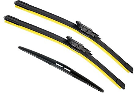 Scheibenwischer & Zubehör Autowischerblatt Für BMW Für 1er F20 F21 114i 116i 118i 120i 125i M135i M140i 116d 118d 125d 2011-2019 22+ 18 + 12Zubehör Scheibenwischer (Color : 09, Size : Right WHE
