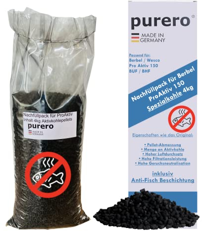 Berbel ProAktiv 150 Refill Pack 4.0 kg Special Charcoal / Anti-Fish Coating