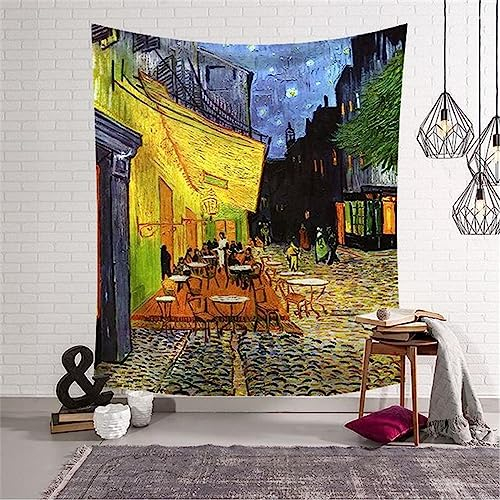 Van Gogh Malerei Kunst Wandteppich Schlafzimmer Dekostoff Wandteppich 150x100cm