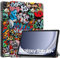 Vakarey Funda para Tablet Samsung Galaxy Tab A9 Plus 10,95 Pulgadas, Graffiti