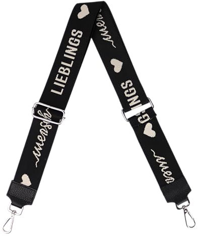 MIRROSI Schulterriemen Made in Italy aus Echtleder Schultergurt für Tasche zum Wechseln 5cm Breit Bohemian Style Längenverstellbar