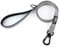 Snootiful Hound Secure Locking Dog Lead with Padded Handle - Carabiner Dog Leash - Anti Theft (Grey, 150cm)