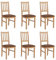 LeafDesign Küchenstühle 6er Set - Stuhl Buche Massiv - Esszimmerstuhl 120 kg - Stühle Esszimmer 6er Set - Holzstuhl - Esstischstühle - Esszimmerstühle Holz - Graphit - Hygge 91