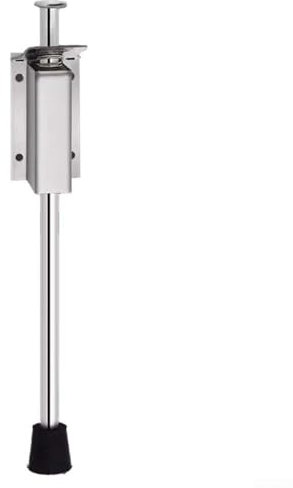 HEBEOT Stainless Steel Foot Door Stopper, Stainless Steel Kick Down Door Locks Stopper Holder Spring Loaded For A Variety Of Doors(250mm)